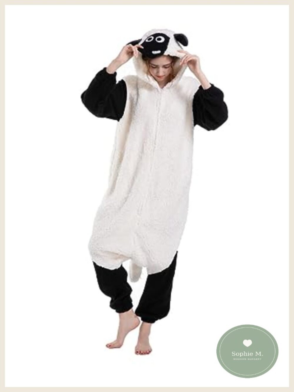 SimZoo Adult Onesie Pajamas Fleece Animal Costume with Hood